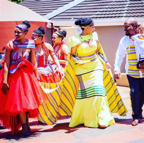 Clipkulture Bride In Yellow Venda Traditional Wedding Dress With Cape By Antherline Couture