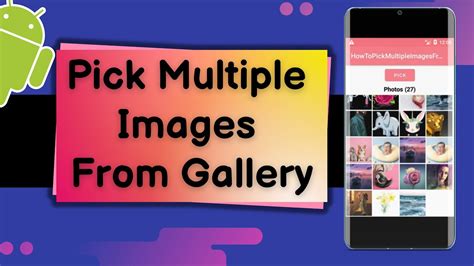 Select Multiple Images From Gallery In Android Studio And Display Them