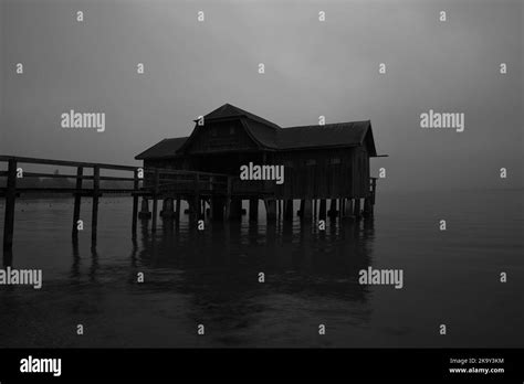 Ammersee Sunset Black And White Stock Photos And Images Alamy