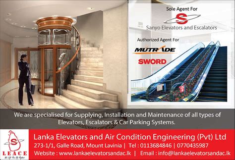 Lanka Elevators And Air Condition Engineering Pvt Ltd Sri Lanka