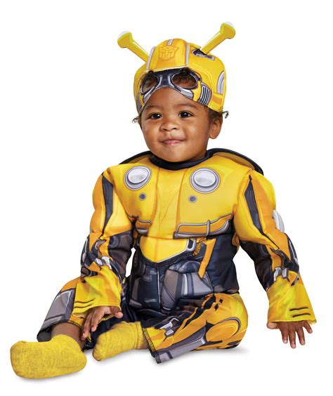 Bumblebee Transformer Costume For Kids