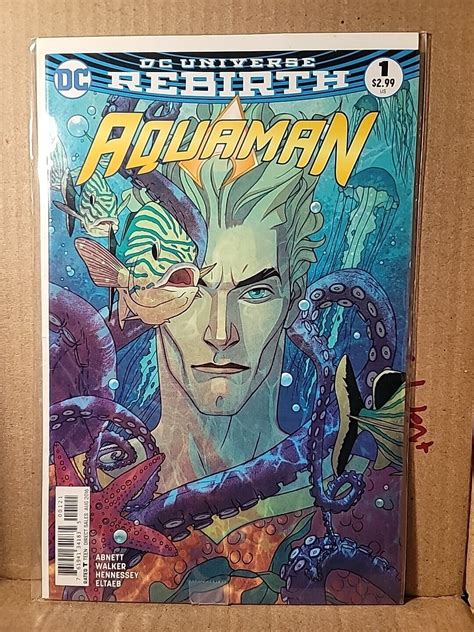 Aquaman 1 2016 Dc Universe Rebirth Dc Comics Nm Ebay