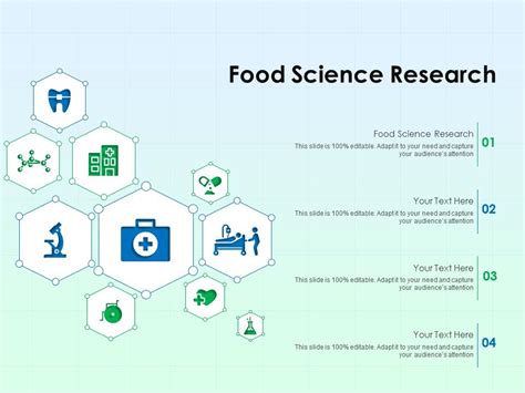 Basic Food Science Background For Powerpoint Science Ppt Templates