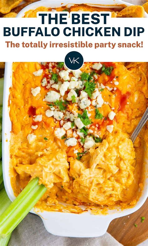 This Irresistible Buffalo Chicken Dip Is Guaranteed To Keep Your Guests