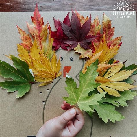 Leaf Turkey Craft For Thanksgiving Little Pine Learners