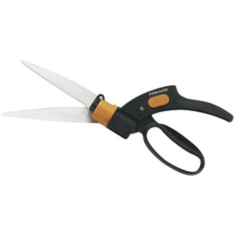Operated with a control rope, these this type of shears has been around for a very long time, so they are very reliable and dependable. Fiskars 720403 Shear Ease Grass Shears available online - Caulfield Industrial