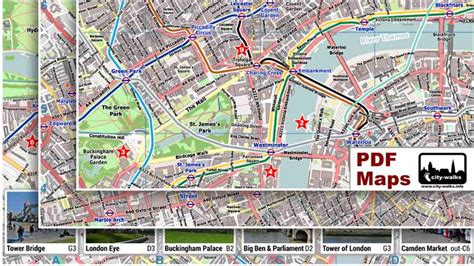 Printable Map Of London