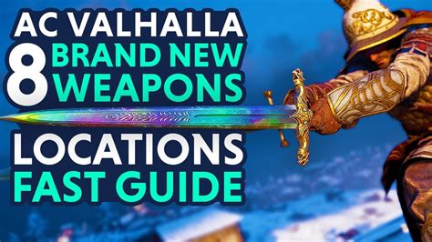 8 NEW Weapons Locations Assassin S Creed Valhalla Siege Of Paris