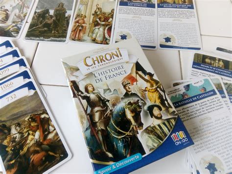 Chroni : un jeu de cartes pour apprendre l'Histoire de France ...