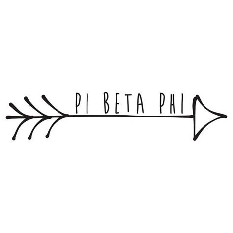 Pi Phi Arrow By Emmytyga Pi Phi Phi Pi Beta Phi