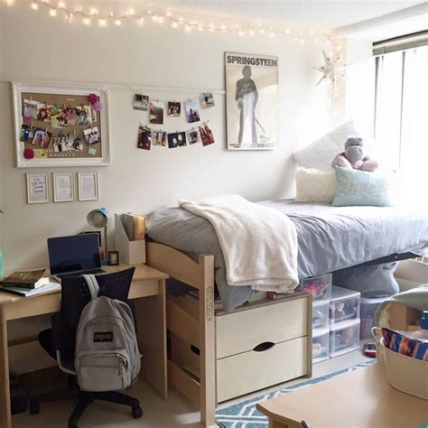 dorm room picture ideas ~ dorm room college dorms cute university pink buffalo gold decor inspo
