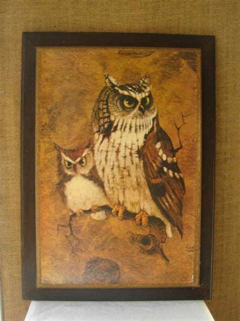 John ward interiors & gifts. vintage home interiors and gifts paintings | VINTAGE Owls ...