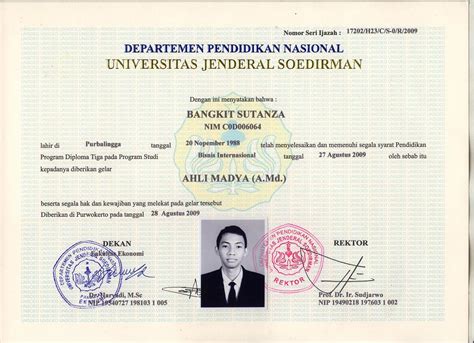 Contoh Foto Ijazah Sd