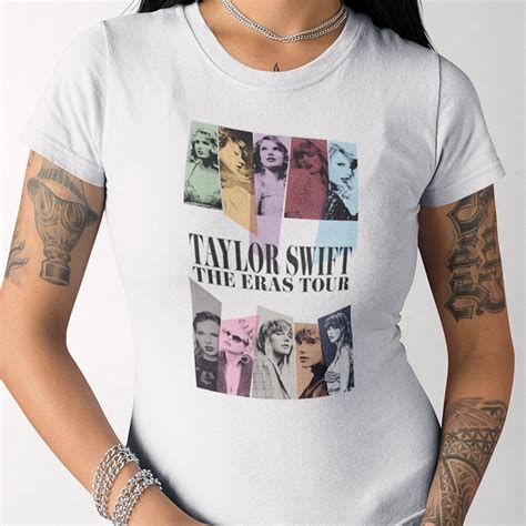 Camiseta Taylor Swift Unissex Premium The Eras Tour Shopee Brasil