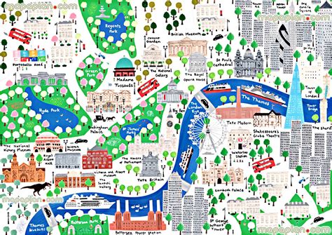 Cartina Londra Attrazioni Turistiche Hochzeitsfrisuren 2016