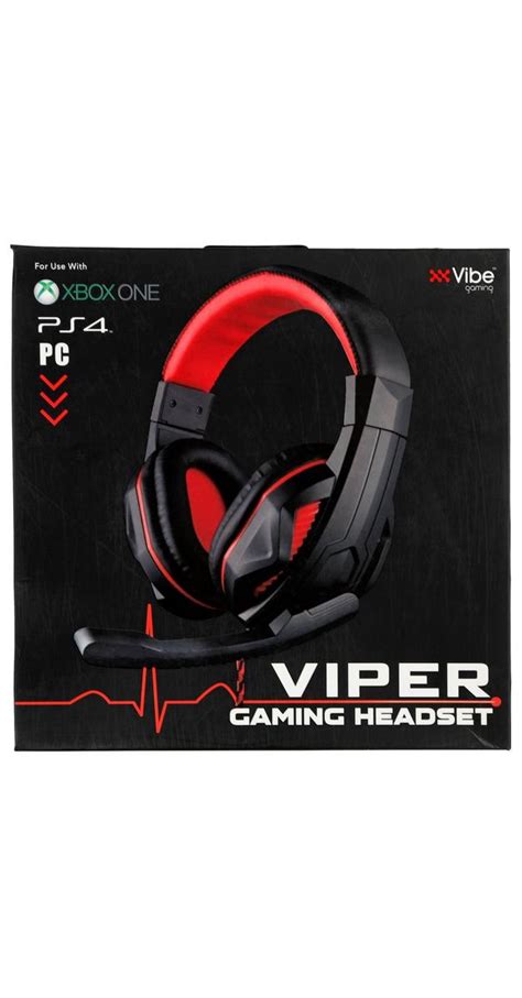 Viper Gaming Headset Black Multi Burkes Outlet