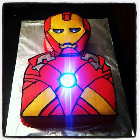 Iron man theme cakes are extremely popular among kids and all those who love superheroes or even science fiction lovers. Pin by Becca Spencer on C A K E S | Iron man birthday ...