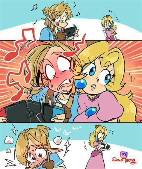 Princess Peach Thanks Mario Comic