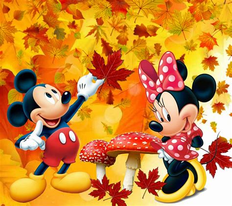 Mickey Mouse Fall Wallpaper Hd Picture Image