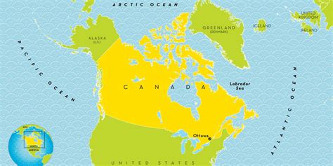 Canadian Shield On World Map