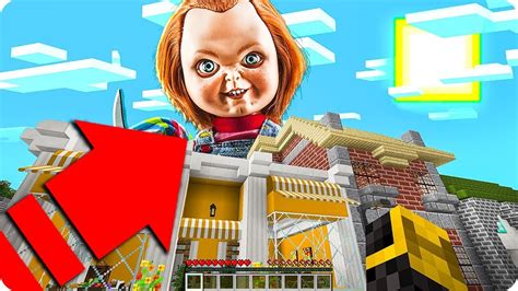 Aparece Un Chucky Mutante En La Ciudad En Minecraft Youtube