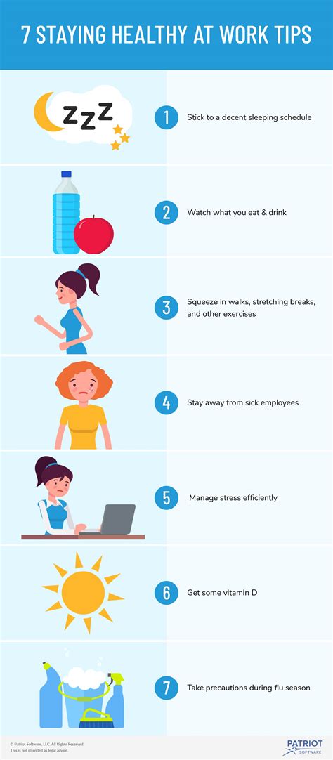 Staying Healthy At Work Tips To Help You Fight Illness And Fatigue