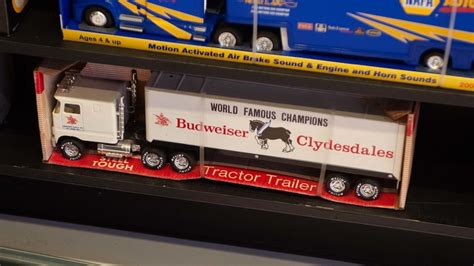 Budweiser Clydesdale Nylint Scale Model Tractor Trailer J328 The