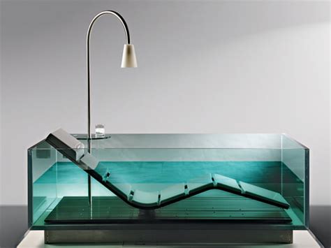 8 Modern Clear Glass Bathtubs Interior Design Design News And