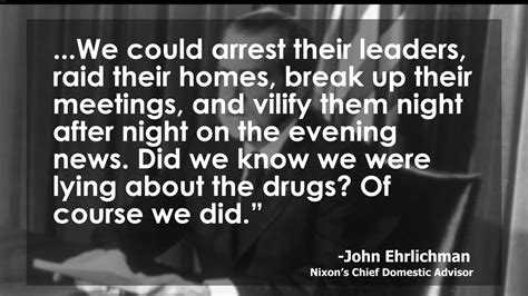 Nixon Ehrlichman And The War On Drugs Blacks And Hippies 8 Youtube