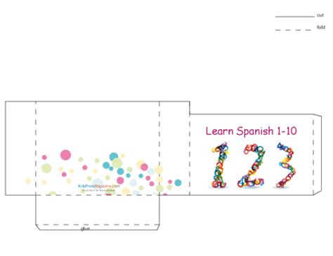 Spanish Numbers Flashcards Cover English
