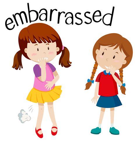 Embarrassment Clipart