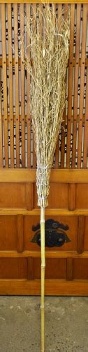 Japanese Bamboo Garden Broom Hokki Stockgo07