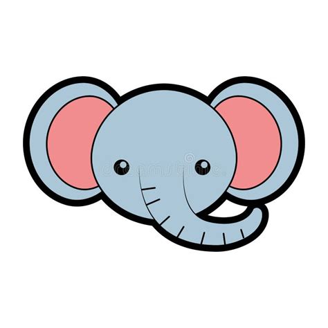 Cute Elephant Face Drawing Easy Goimages I