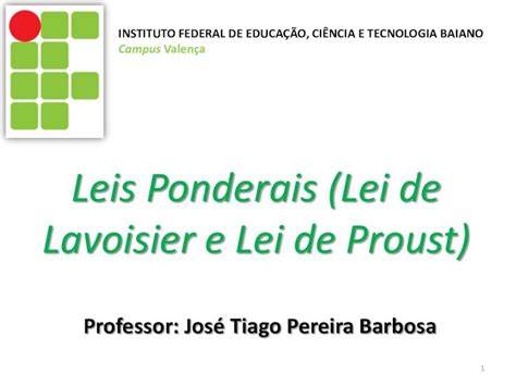 Pdf Leis Ponderais Lei De Lavoisier E Lei De Proust Files Quimicanoifbaiano Webnode Com