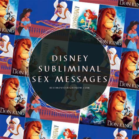 Disney Subliminal Sx Messages Best Movies Right Now