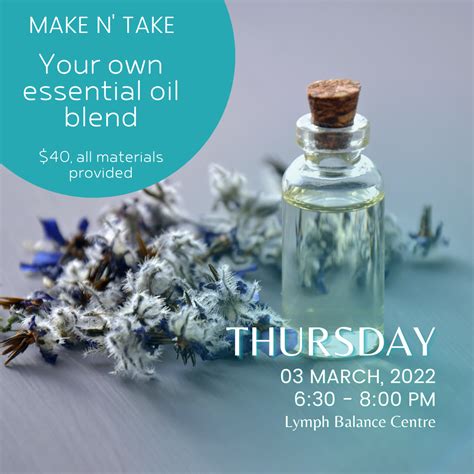 Hosted By Robin Devine The Makentake Essential Oil Class Takes Place