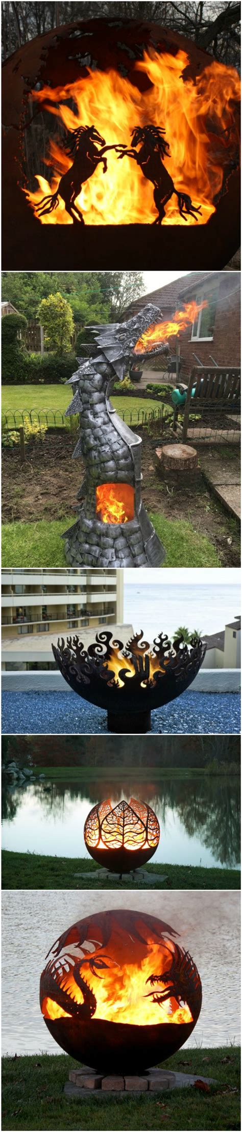Stop by, because i'm showing you how to make a fire pit topper! Amazing Metal Fire Pit Designs | Metal fire pit, Fire pit ...