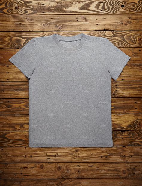 Blank Grey Tshirt Mockup Set Containing Tshirt Shirt And T
