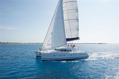 Lagoon 500 One Of Lagoon Catamaran In Martinique Caribbean Is