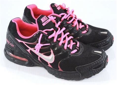 Nike Women S Air Max Torch 4 Running Training Shoes Black Pink Size 9 5 Nike Runningshoes