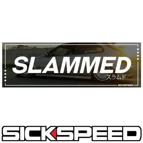 Sickspeed Vinyl Bumper Sticker Universal Sickspeed
