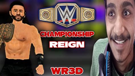 Wr3d Mod Roman Reigns Universal Championship Reign In Career Mode