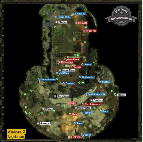 Wasteland 2 Shrine Map Revolutionreka