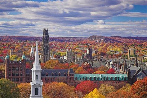 Yale University In New Haven Connecticut During Autumn Beautiful Pics
