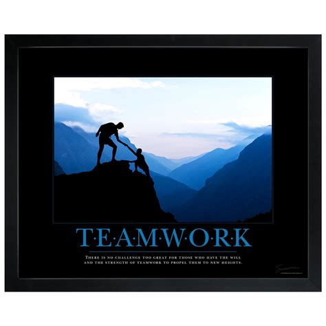 teamwork motivational posters