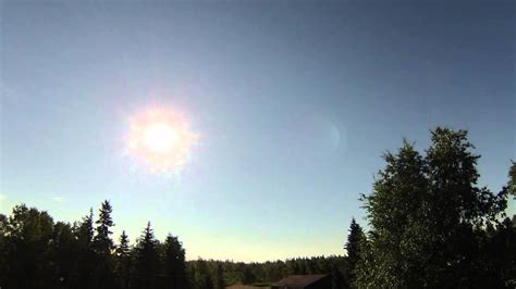 Nearly 24 Hours Of Sunlight Solstice In Fairbanks Alaska 2015 Youtube