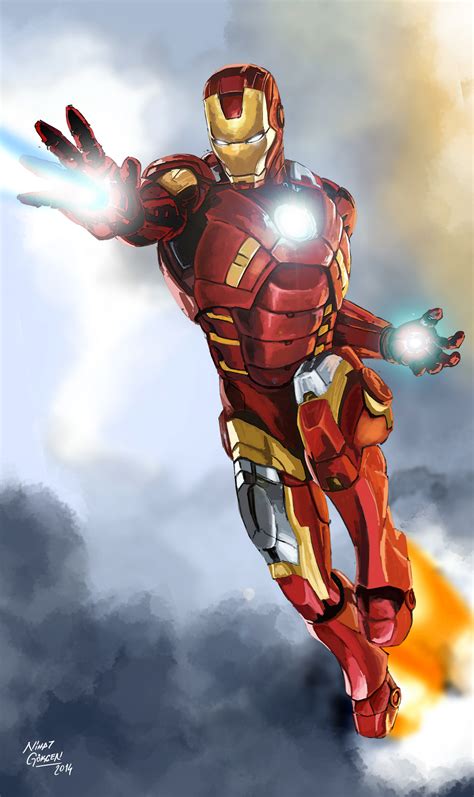 Iron Man By Nhtgkcn On Deviantart