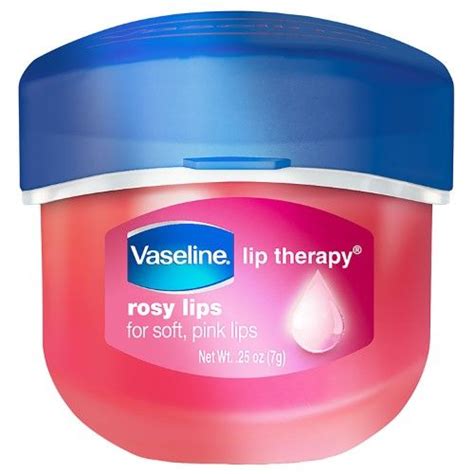 Vaseline Lip Therapy Lip Balm Mini Rosy Lips 025 Oz Vaseline Rosy