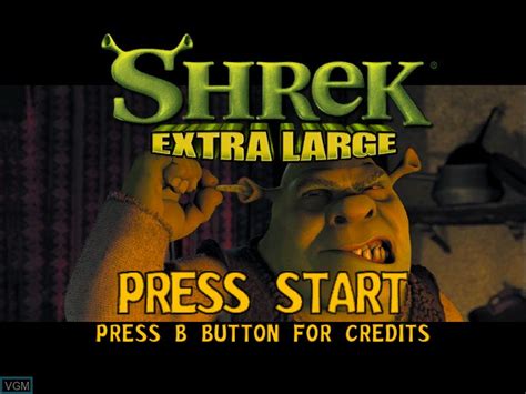 Shrek Extra Large Gamecube Games A Plunder