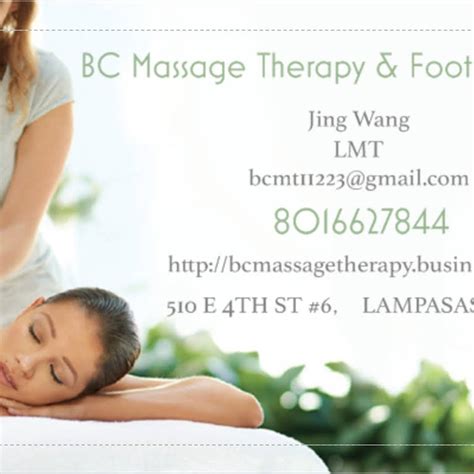 Bc Massage Therapy Massage Therapist In Lampasas